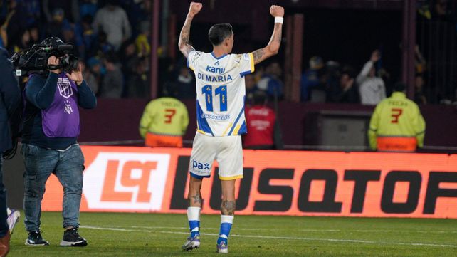 Todo el foco estuvo de nuevo en Ángel Di María