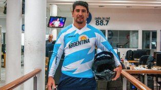 Marcos Fuentes competirá en el Mundial de Bicicross.