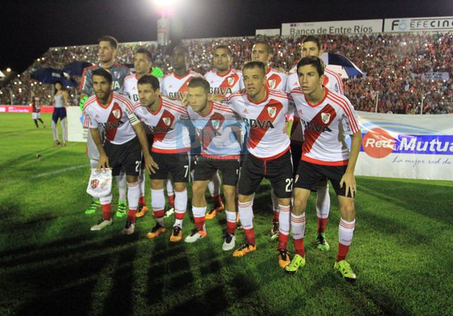 En deuda. El equipo de River mostró mucha tenencia de balón