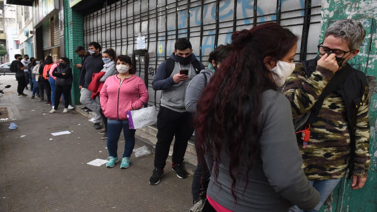 Por la pandemia explot la venta mayorista textil en calle San Luis