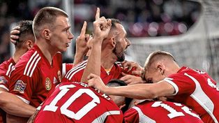 Hungría sorprende a Alemania en la Liga de Naciones.