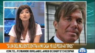 Periodista de A24 fue agraviada por el abogado Burlando