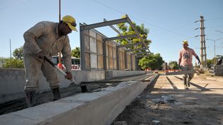 Comenzó la construcción de las nuevas paradas para el Metrofé