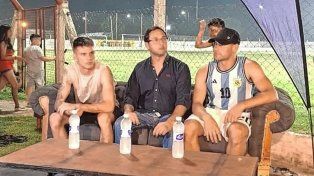 Antes de sumarse a la pretemporada de Unión, Kevin Zenón participó de un evento solidario en Goya.