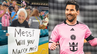 La reacción de Messi a la propuesta de matrimonio de una abeula se volvió viral&nbsp;