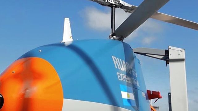 El dron RUAS-160 (autonomía de largo alcance