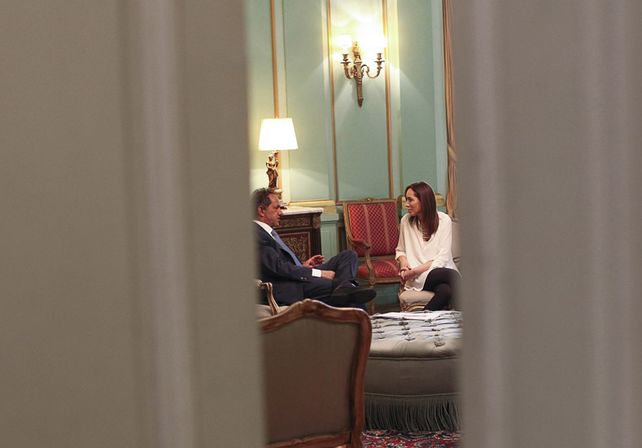 Vidal calificó como “muy buena” la reunión con Scioli