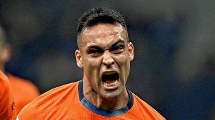 Lautaro Martínez se convirtió en el máximo artillero argentino con la camiseta de Inter.