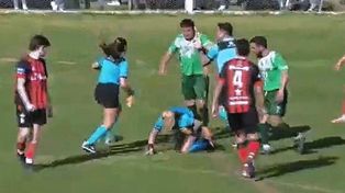 Dura sanción del Aprevide para el agresor de la árbitra en Tres Arroyos