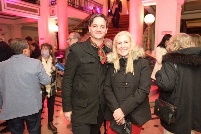 Tiago Galindez y Maria Pia Venier