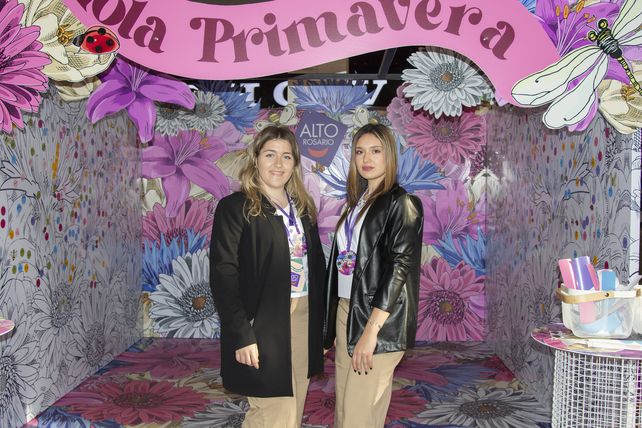 Juliana Santoro y Mailen Tovo.  