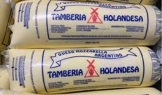 El queso mozzarella 