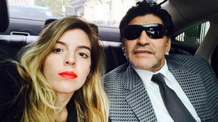 Cruce entre Diego y Dalma Maradona que afirmó que su padre está mal asesorado