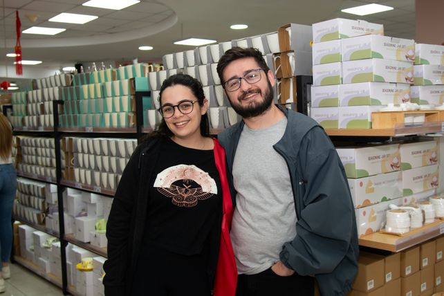 Melina Montichesi y Agustín Cardani