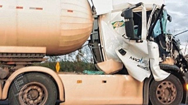 Choque de camiones sin heridos en la ruta 14