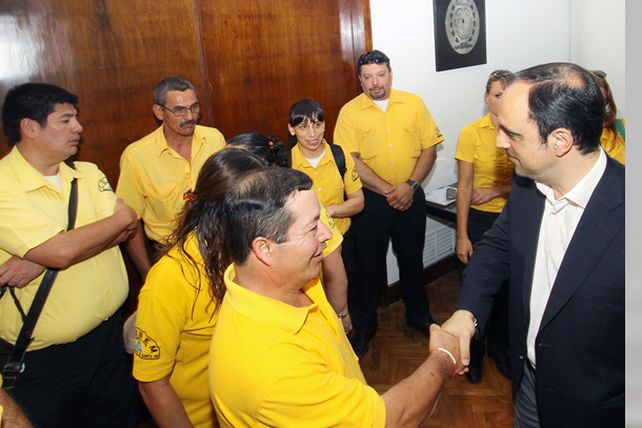 El Intendente reconoció al personal municipal que trabajó durante el paro policial