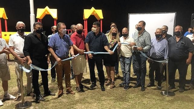 Inauguraron significativas obras para la puesta en valor de Laguna La Verde