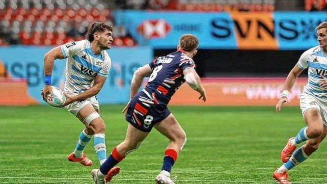 El riojano Luciano González cumplió una buena actuación en Los Pumas 7´s.