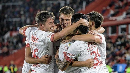 Unión le ganó a Huracán y abandonó la última posición de la tabla