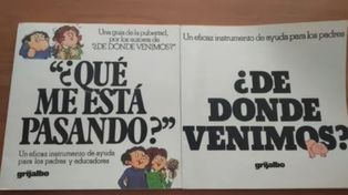 Debate en redes sobre los libros retro De dónde venimos y Qué me está pasando