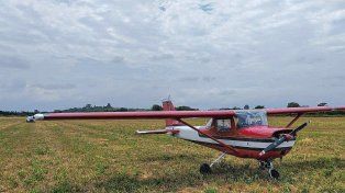 Una avioneta aterrizó de emergencia en Victoria por falta de combustible