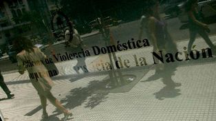 Fachada de la Oficina de Violencia Doméstica (OVD) en calle Lavalle de Ciudad de Buenos Aires.
