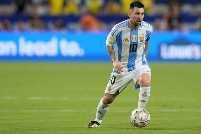 Leo Messi, el 10 que siempre trasladó con criterio y de manera imprevisible para los rivales.