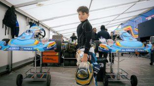 El mini-Colapinto: quién es el piloto santafesino de 12 años que ya se mudó a Europa