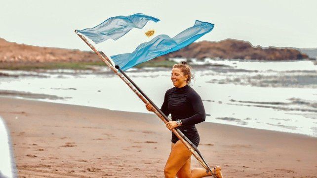 Próximo objetivo. Lucía Clembosky ya tiene la vista puesta en la Copa América de SUP que hará en Colombia.