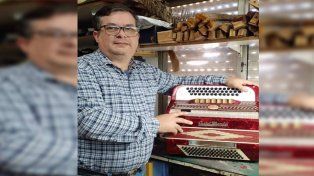 Es entrerriano uno de los más reconocidos luthiers de acordeones de la Argentina