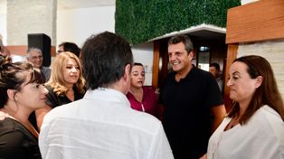 El ex ministro de Economía reunió a su tropa en el municipio bonaerense de Roque Pérez.