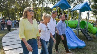 La Municipalidad de Paraná inauguró la obra del Parque Infantil Apolinario Osinalde.