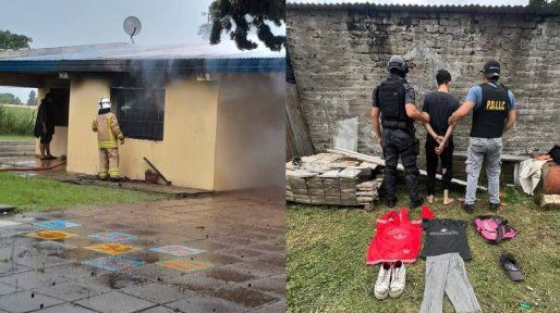 Detienen a sospechoso de incendiar una escuela rural en Entre Ríos