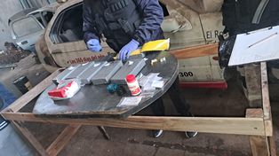 Prefectura realizó distintos allanamientos, encontraron 7 kilos de cocaína.