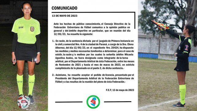 Agustina Ávalos denunció a un instructor por intento de abuso.