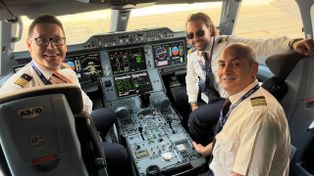 El primer avión directo que partió de Madrid a Rosario ya se encuentra en vuelo