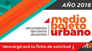 Santo Tomé: ¿cómo tramitar el medio boleto urbano?