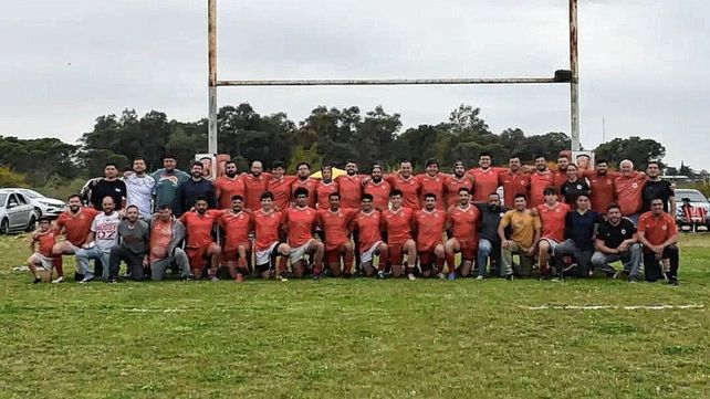 El equipo de Los Espinillos que se consagró campeón del Provincial.