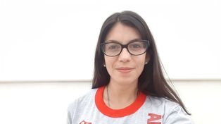Melisa Rodríguez una apasionada por el fútbol y su profesión