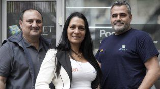 Germán Villarreal, Verónica Negri y Sebastián Martínez lograron en 2012 ser representantes de un líder del sector de terminales de facturación.
