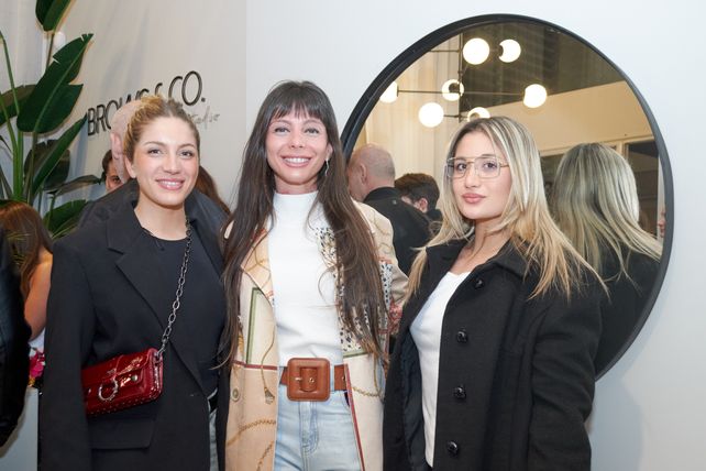 Agustina Arce, Rocío Díaz y Ornella Venditti   