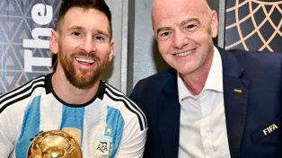 Infantino despidió a Messi con elogios tras su retiro de la Selección argentina