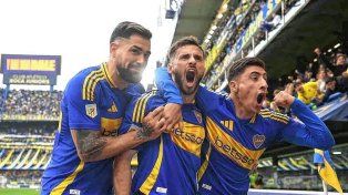 En la Bombonera, Boca superó a San Lorenzo 3-2.