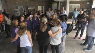 amor.. Los colaboradores de Montaldo lo despidieron con música en la Escuela 1.027, uno de los enclaves de Ludueña donde trabajó casi medio siglo.