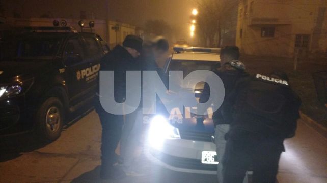 Los delincuentes fueron detenidos por la policía