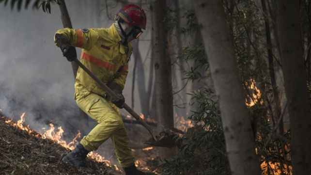 Pavoroso. Los incendios forestales avanzan en Monchique.
