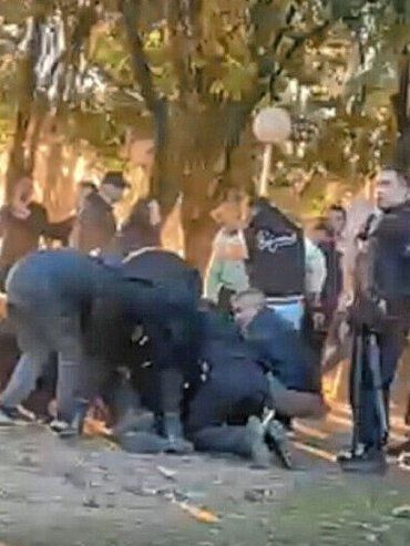 Final de la Liga Cañadense: graves incidentes dejaron a un policía internado en estado delicado