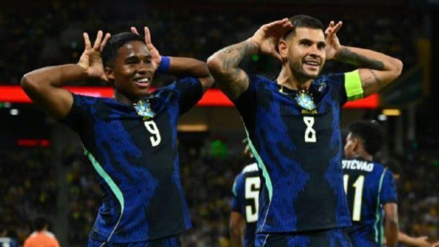 Brasil hizo valer su poderío ofensivo y goleó a Australia en un amistoso internacional