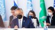 ante el g20, el presidente pidio canjear deuda externa por accion climatica