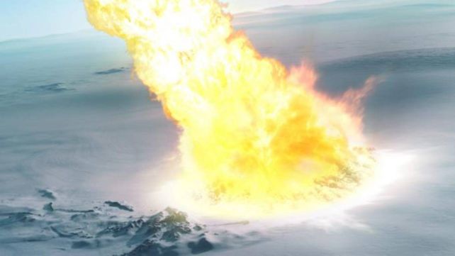 Un meteorito explotó sobre la Antártida hace 430 mil años